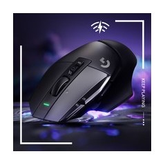 Logitech G G502 X LIGHTSPEED Wireless Optical Gaming Mouse - Precision, Speed & Ergonomic Design in Black